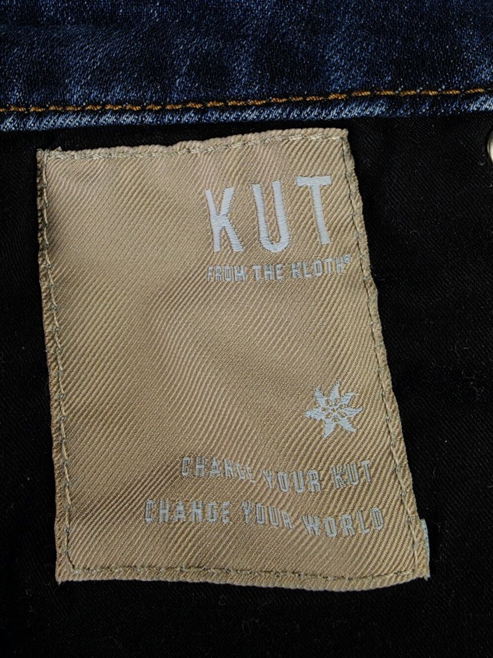 Kut From The Kloth Meg High Rise Fab Ab Wide Leg Raw Hem Ankle Crop size 12 - Picture 10 of 13